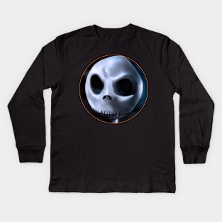 Jack Skellington Kids Long Sleeve T-Shirt